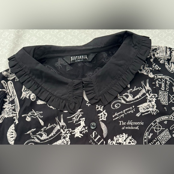 Disturbia Heresy Mini Shirt Dress - Picture 5 of 6